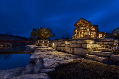 Before and After Barn at Boerne, Tx